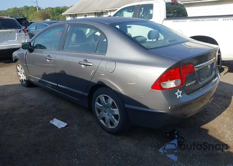 2010 Honda Civic Lx из США, поврежденный, VIN 2HGFA1F56AH316632